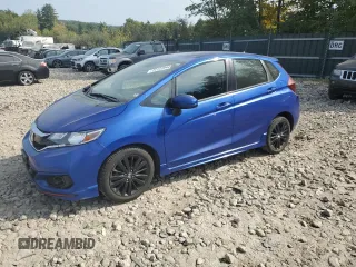 2018 Honda Fit Sport with VIN 3HGGK5G62JM730959, listed as a Copart auction lot 72123944 with 80,185 mi miles and Salvage Title. Bid and sale history available at DreamBid. Image 1.