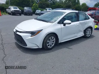 2024 Toyota Corolla LE with VIN 5YFB4MDE8RP215557, listed as a IAAI auction lot 42651885 with 11,907 mi miles and . Bid and sale history available at DreamBid. Image 17.