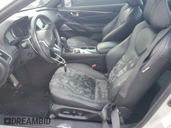 2018 Infiniti Q60 Sport with VIN JN1EV7EK8JM343131, listed as a Copart auction lot 74002454 with Not Provided miles and Salvage Title. Bid and sale history available at DreamBid. Image 7.