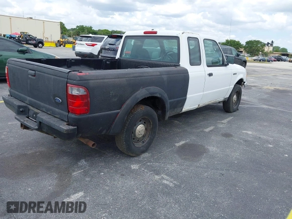 2003 Ford Ranger XL with VIN 1FTYR14V33TA31301, listed as a IAAI auction lot 42186549 with 180,344 mi miles. Bid and sale history available at carsss.com. Image 4.