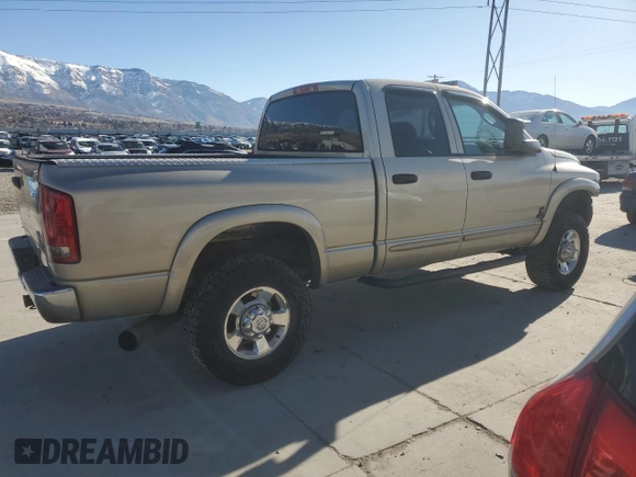2003 Dodge Ram 2500 ST with VIN 3D7KU28C53G830759, listed as a Copart auction lot 43910005 with 283,955 mi miles and Salvage Title. Bid and sale history available at carsss.com. Image 3.
