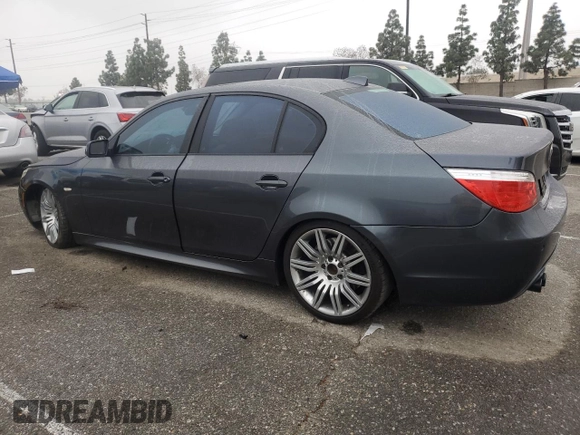 2009 BMW 5 Series 550i with VIN WBANW53559CT55926, listed as a Copart auction lot 50582505 with Not Provided miles and Salvage Title. Bid and sale history available at carsss.com. Image 2.
