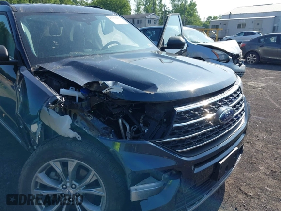 2023 Ford Explorer XLT z VIN 1FMSK8DH5PGB43539, wystawiony jako IAAI lot #42558283 z przebiegiem 16 495 mil mil oraz . Historia ofert i sprzedaży dostępna na DreamBid. Obrazek 6.