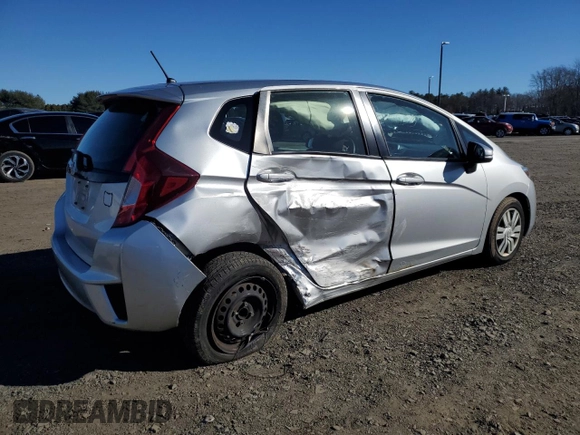2016 Honda Fit LX with VIN JHMGK5H53GX015730, listed as a Copart auction lot 48436435 with 107,459 mi miles and Salvage Title. Bid and sale history available at carsss.com. Image 3.