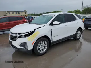 2024 Chevrolet Equinox LT with VIN 3GNAXKEG8RL273860, listed as a Copart auction lot 51754005 with 5,008 mi miles and Salvage Title. Bid and sale history available at DreamBid. Image 1.