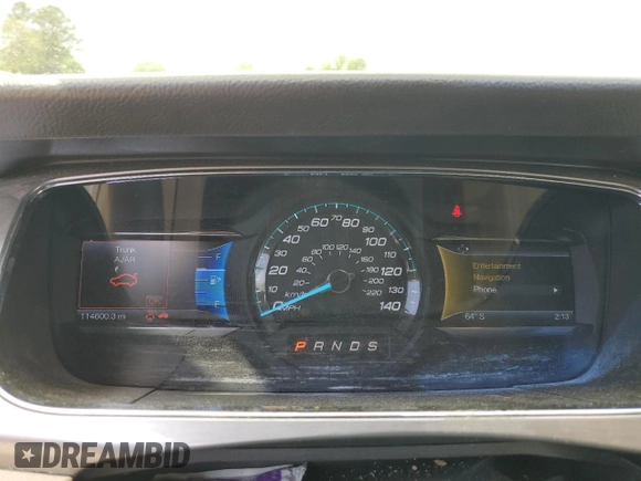 2014 Ford Taurus SEL with VIN 1FAHP2E82EG139480, listed as a Copart auction lot 52765215 with 114,600 mi miles and Salvage Title. Bid and sale history available at carsss.com. Image 9.