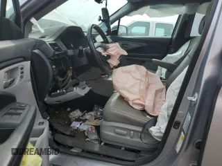 2021 Honda Pilot EX-L with VIN 5FNYF5H54MB018989, listed as a Copart auction lot 55721405 with 121,359 mi miles and Salvage Title. Bid and sale history available at carsss.com. Image 8.