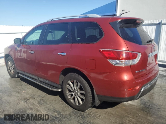 2013 Nissan Pathfinder SV with VIN 5N1AR2MN6DC684421, listed as a Copart auction lot 49701845 with 74,593 mi miles and Clean Title. Bid and sale history available at carsss.com. Image 2.