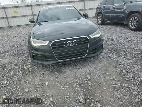 2013 Audi A6 3.0T Prestige with VIN WAUHGAFC9DN107009, listed as a Copart auction lot 87405474 with 124,171 mi miles and Salvage Title. Bid and sale history available at carsss.com. Image 11.