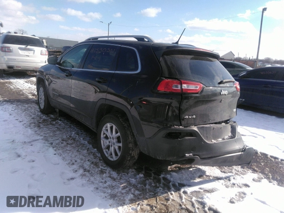 2018 Jeep Cherokee Latitude Tech Connect with VIN 1C4PJMCB5JD580985, listed as a IAAI auction lot 41530501 with 75,858 mi miles and . Bid and sale history available at DreamBid. Image 3.