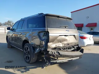 2019 Ford Expedition Max Limited with VIN 1FMJK1KTXKEA75351, listed as a IAAI auction lot 41620986 with 91,281 mi miles and . Bid and sale history available at DreamBid. Image 3.
