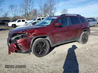 2020 Jeep Cherokee Altitude with VIN 1C4PJMLB5LD609002, listed as a Copart auction lot 42815385 with 105,266 mi miles and Salvage Title. Bid and sale history available at carsss.com. Image 1.