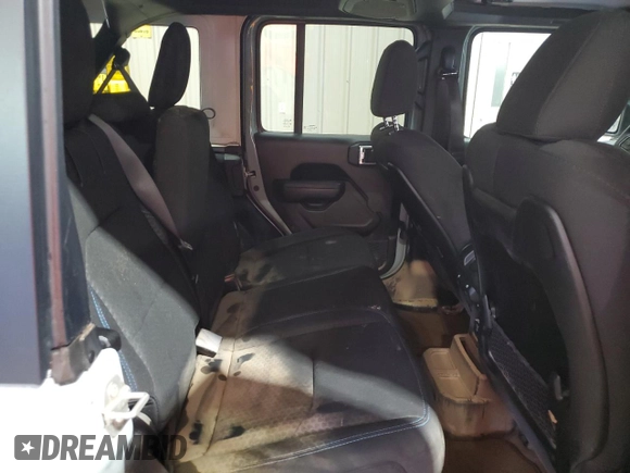 2024 Jeep Wrangler Rubicon with VIN 1C4RJXR67RW293197, listed as a Copart auction lot 59886995 with Not provided miles and Salvage title. Bid and sale history available at DreamBid. Image 11.