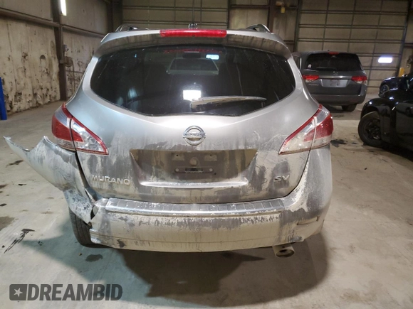 2011 Nissan Murano LE with VIN JN8AZ1MU0BW051435, listed as a Copart auction lot 46990035 with 214,689 mi miles and Non Repairable. Bid and sale history available at carsss.com. Image 6.