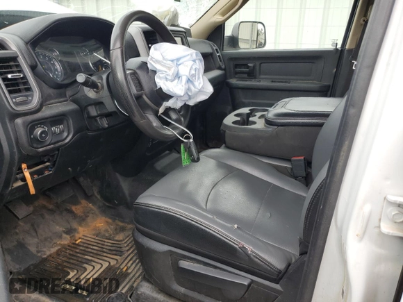 2020 Ram 2500 Tradesman with VIN 3C7WR4HJ0LG307787, listed as a Copart auction lot 80915224 with 109,554 mi miles and Salvage Title. Bid and sale history available at carsss.com. Image 7.