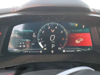 2024 Chevrolet Corvette 2LT z VIN 1G1YB3D42R5112349, wystawiony jako Copart lot #77678864 z przebiegiem 1 865 mil mil oraz Szkoda całkowita • Salvage title. Historia ofert i sprzedaży dostępna na DreamBid. Obrazek 9.