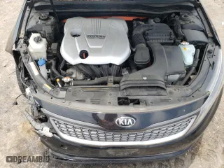 2015 Kia Optima Hybrid with VIN KNAGM4AD4F5077300, listed as a Copart auction lot 60273834 with 110,451 mi miles and Clean Title. Bid and sale history available at carsss.com. Image 11.
