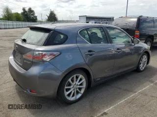 2012 Lexus CT 200h with VIN JTHKD5BH5C2059243, listed as a Copart auction lot 54441075 with 152,481 mi miles and Clean Title. Bid and sale history available at carsss.com. Image 3.