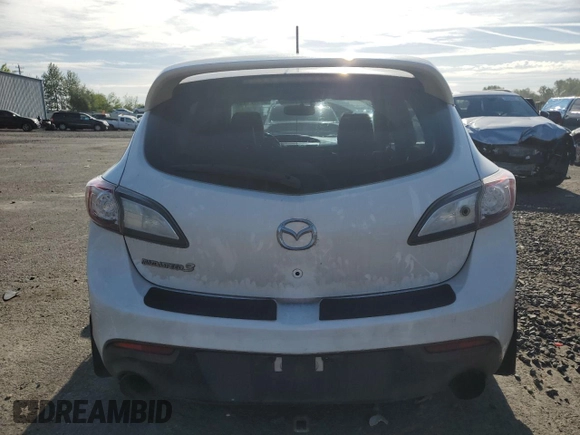 2013 Mazda 3 Mazdaspeed3 Touring with VIN JM1BL1L38D1805160, listed as a Copart auction lot 56572725 with 121,181 mi miles and Salvage title. Bid and sale history available at DreamBid. Image 6.