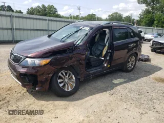 2012 Kia Sorento SX with VIN 5XYKW4A28CG189378, listed as a Copart auction lot 59036405 with Not provided miles and Salvage title. Bid and sale history available at DreamBid. Image 1.