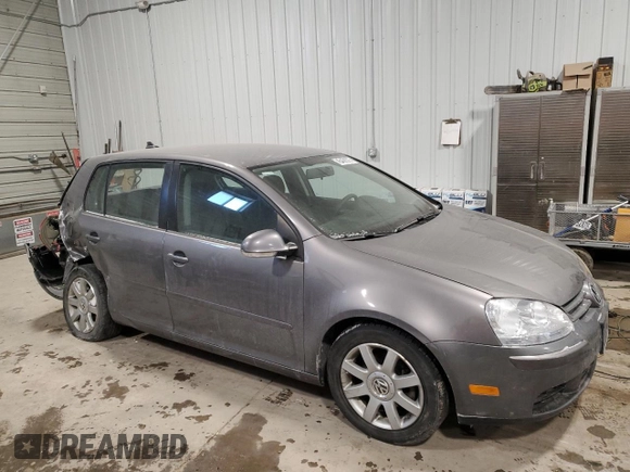 2008 Volkswagen Rabbit S with VIN WVWDB71K18W219482, listed as a Copart auction lot 45468575 with 148,340 mi miles and Salvage title. Bid and sale history available at DreamBid. Image 4.