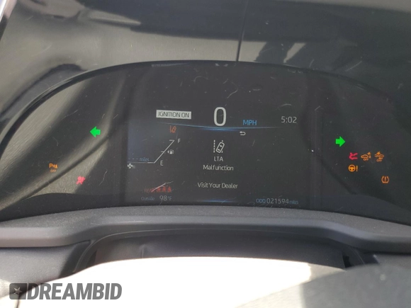 2023 Toyota Mirai XLE z VIN JTDAAAAA5PA009456, wystawiony jako Copart lot #61081435 z przebiegiem 21 594 mil mil oraz Szkoda całkowita • Salvage title. Historia ofert i sprzedaży dostępna na DreamBid. Obrazek 9.