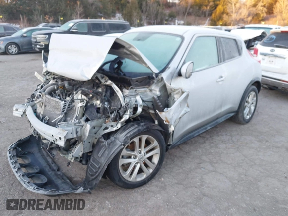 2013 Nissan Juke S with VIN JN8AF5MRXDT219663, listed as a IAAI auction lot 41229580 with 1 mi miles. Bid and sale history available at carsss.com. Image 2.