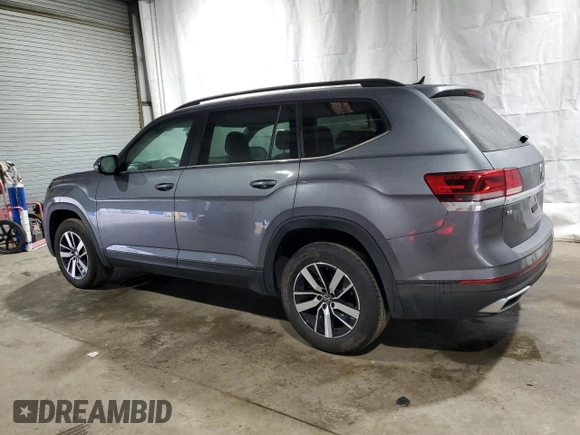 2021 Volkswagen Atlas SE z VIN 1V2LP2CAXMC610564, wystawiony jako Copart lot #56072395 z przebiegiem 64 140 mil mil oraz Tytuł czysty. Historia ofert i sprzedaży dostępna na DreamBid. Obrazek 2.