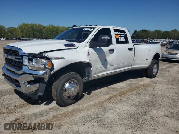 2024 Ram 3500 Tradesman with VIN 3C63RRGL1RG273200, listed as a Copart auction lot 52265745 with 29,570 mi miles and Clean Title. Bid and sale history available at carsss.com. Image 1.