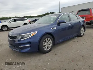 2018 Kia Optima S with VIN 5XXGT4L34JG217487, listed as a Copart auction lot 58234285 with 138,595 mi miles and Salvage title. Bid and sale history available at DreamBid. Image 1.