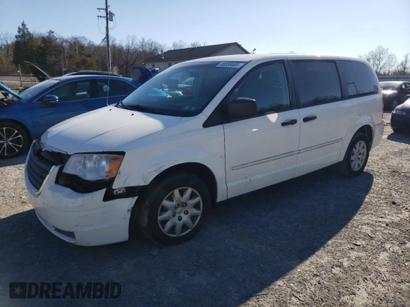 2008 Chrysler Town & Country LX with VIN 2A8HR44H88R143661, listed as a Copart auction lot 48359485 with 171,320 mi miles and Salvage Title. Bid and sale history available at carsss.com. Image 1.