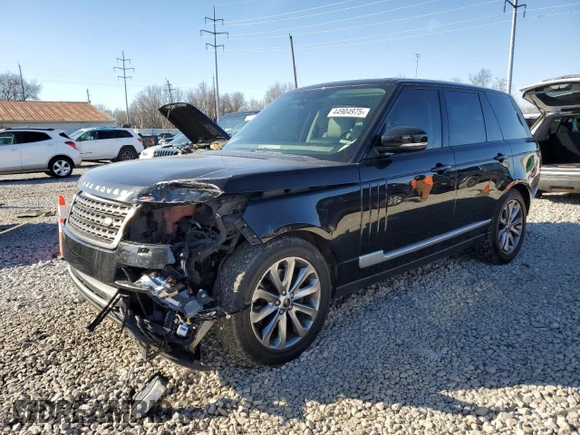 2017 Land Rover Range Rover with VIN SALGR2FK4HA325757, listed as a Copart auction lot 44904975 with 99,636 mi miles and Salvage title. Bid and sale history available at DreamBid. Image 1.