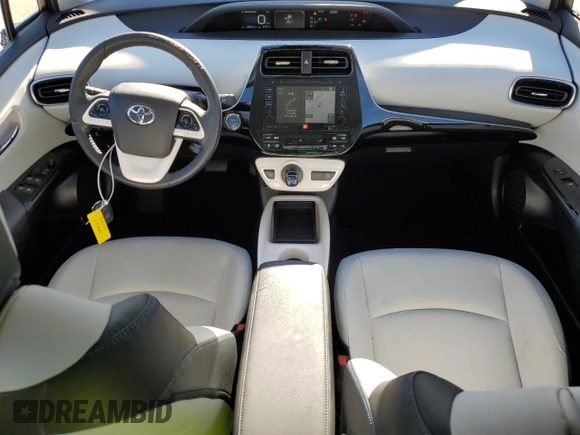 2017 Toyota Prius Two with VIN JTDKARFUXH3037331, listed as a Copart auction lot 89314285 with 74,619 mi miles and Salvage Title. Bid and sale history available at carsss.com. Image 8.