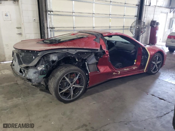 2021 Chevrolet Corvette 3LT with VIN 1G1YC2D48M5120343, listed as a Copart auction lot 60624273 with 4,541 mi miles. Bid and sale history available at carsss.com. Image 3.