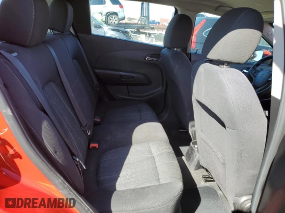2013 Chevrolet Sonic LT with VIN 1G1JC6SH1D4160669, listed as a Copart auction lot 49677885 with 100,233 mi miles and Salvage Title. Bid and sale history available at carsss.com. Image 10.