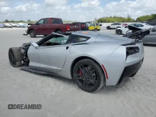 2015 Chevrolet Corvette Z51 3LT с VIN 1G1YM2D77F5100286, выставлен на аукционе Copart как лот 54350585 с пробегом Не указан миль и На запчасти • Non repairable. История ставок и продаж доступна на DreamBid. Изображение 2.