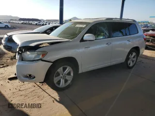 2010 Toyota Highlander Limited with VIN JTEYK3EH6A2106161, listed as a Copart auction lot 57531135 with 127,653 mi miles and Salvage title. Bid and sale history available at DreamBid. Image 1.