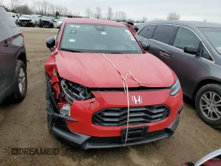 2024 Honda HR-V Sport with VIN 3CZRZ2H59RM763213, listed as a Copart auction lot 52388375 with 65,860 mi miles and Salvage title. Bid and sale history available at DreamBid. Image 5.