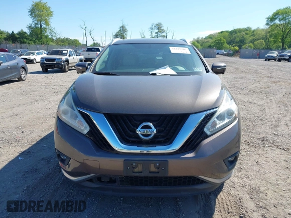 2015 Nissan Murano SL with VIN 5N1AZ2MH7FN271151, listed as a IAAI auction lot 42227107 with 94,211 mi miles and . Bid and sale history available at DreamBid. Image 12.