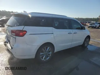 2015 Kia Sedona SX-L with VIN KNDME5C10F6034546, listed as a Copart auction lot 48613095 with 208,601 mi miles and Salvage Title. Bid and sale history available at DreamBid. Image 3.