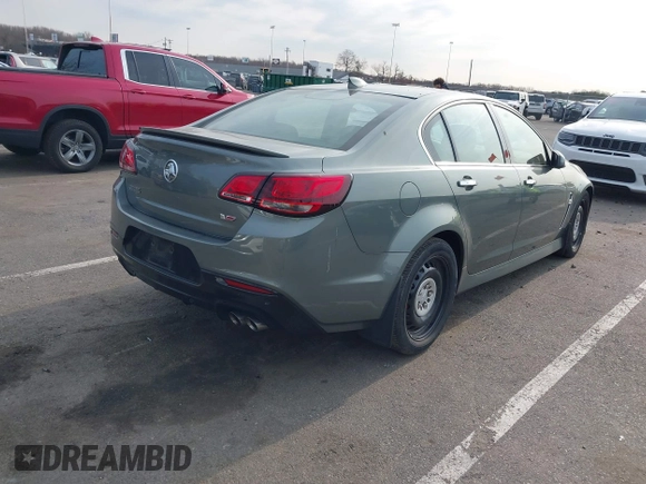 2016 Chevrolet SS with VIN 6G3F25RW2GL208949, listed as a IAAI auction lot 41772533 with 34,821 mi miles. Bid and sale history available at carsss.com. Image 4.