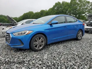2017 Hyundai Elantra SE with VIN 5NPD84LF6HH019331, listed as a Copart auction lot 60356675 with 62,743 mi miles and Salvage title. Bid and sale history available at DreamBid. Image 1.