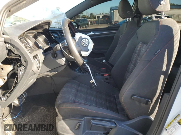 2018 Volkswagen Golf GTI S with VIN 3VW447AUXJM258375, listed as a Copart auction lot 70279604 with 56,568 mi miles and Salvage Title. Bid and sale history available at carsss.com. Image 7.