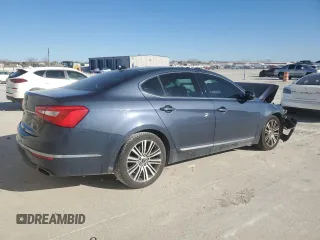 2015 Kia Cadenza Premium with VIN KNALN4D72F5171144, listed as a Copart auction lot 48085805 with 129,287 mi miles and Salvage Title. Bid and sale history available at carsss.com. Image 3.