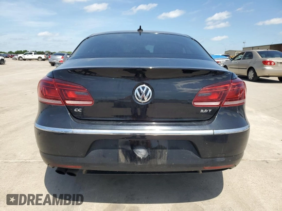 2014 Volkswagen CC R-Line with VIN WVWBP7AN0EE524850, listed as a Copart auction lot 52026104 with 92,196 mi miles and Salvage Title. Bid and sale history available at carsss.com. Image 6.