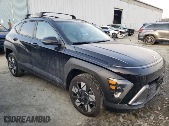 2025 Hyundai Kona SEL Convenience with VIN KM8HCCAB7SU214891, listed as a Copart auction lot 88854045 with 1,660 mi miles and Salvage Title. Bid and sale history available at DreamBid. Image 4.