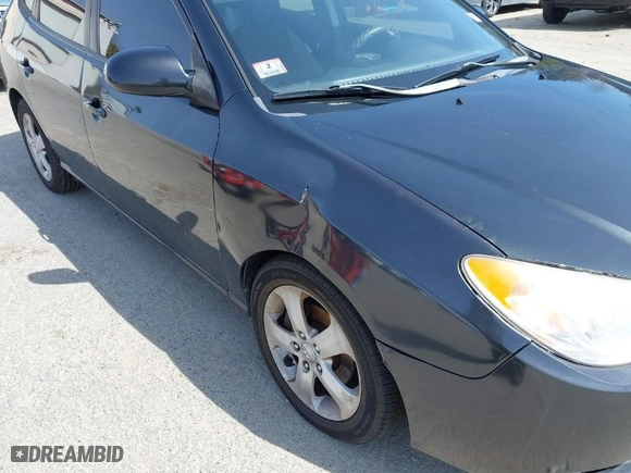 2008 Hyundai Elantra GLS with VIN KMHDU46D38U512696, listed as a IAAI auction lot 41951088 with 130,325 mi miles. Bid and sale history available at carsss.com. Image 6.