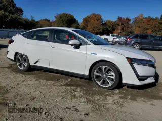 2018 Honda Clarity Plug-In Hybrid with VIN JHMZC5F14JC010959, listed as a Copart auction lot 77608284 with 38,047 mi miles and Salvage Title. Bid and sale history available at carsss.com. Image 4.