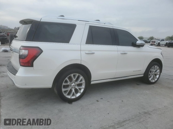 2018 Ford Expedition Platinum with VIN 1FMJU1LT3JEA51769, listed as a Copart auction lot 50543075 with 0 mi miles and Salvage Title. Bid and sale history available at carsss.com. Image 3.