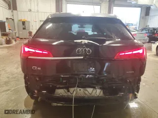 2021 Audi Q5 Premium Plus with VIN WA1BAAFY9M2070755, listed as a Copart auction lot 53470855 with 99,804 mi miles and Salvage Title. Bid and sale history available at carsss.com. Image 6.
